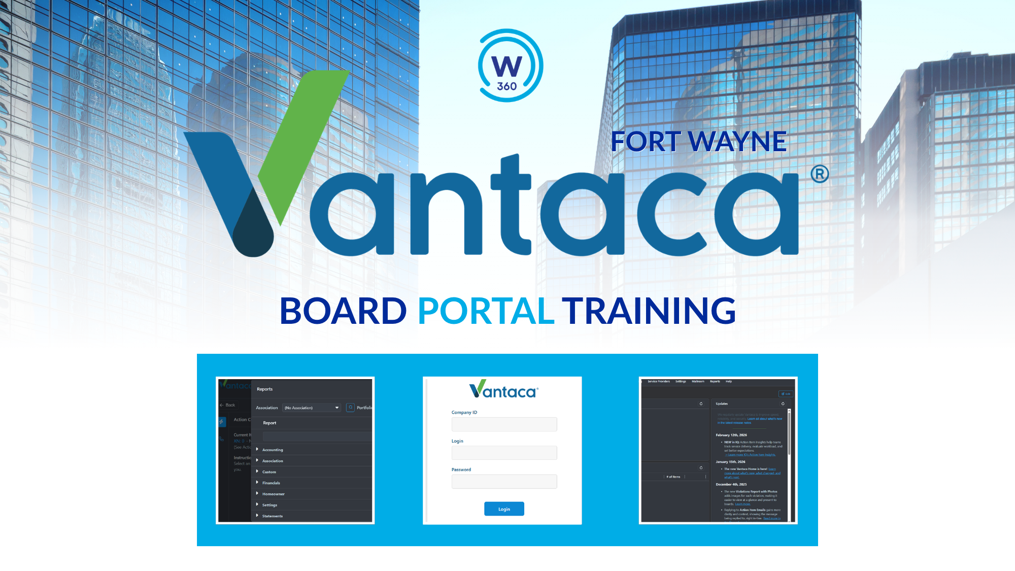 Vantaca Board Portal Training